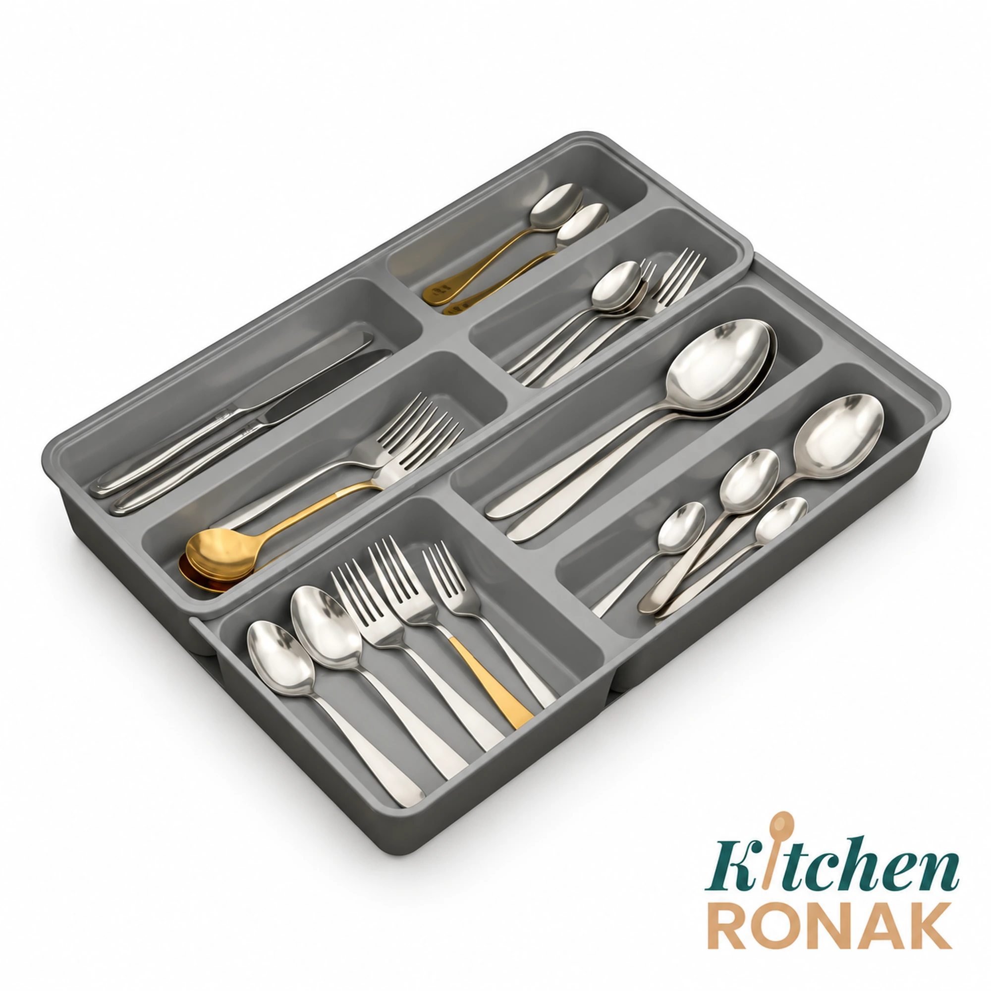 Expandable Cutlery Drawer Organizer