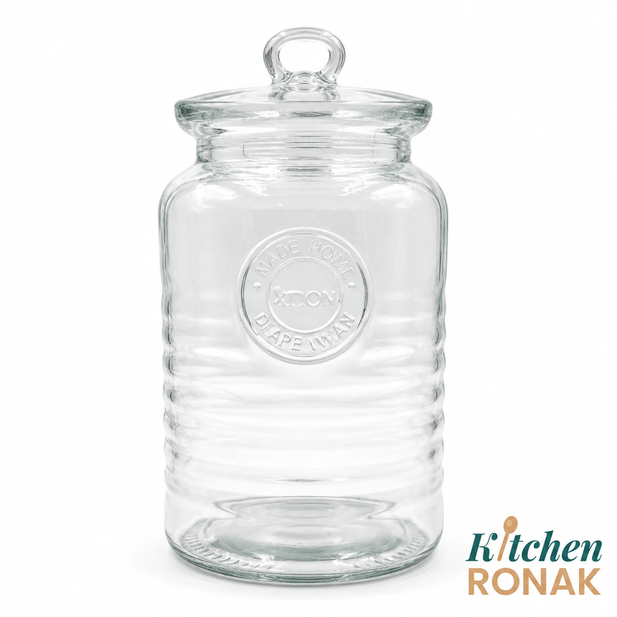 Airtight Glass Jar with Acrylic Lid
